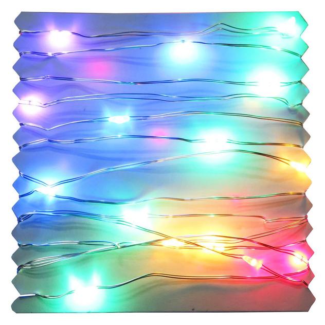 Battery Operated Micro LED Light Set w/ Timer