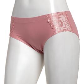 Womens Laura Ashley(R) Micro Lace Hipster Panties - LS3284CR