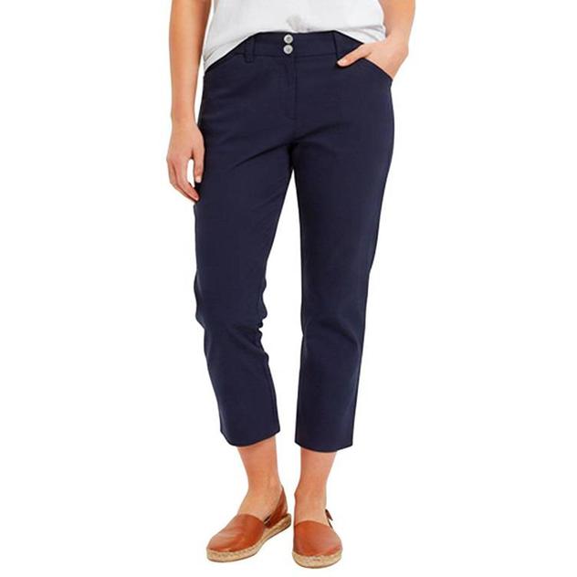 Petite Briggs Lux Millennium Two Button Split Hem Capris