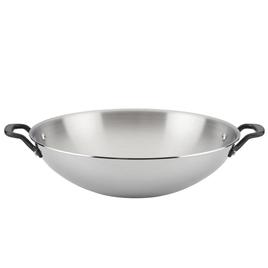 KitchenAid(R) 15in. 5-Ply Clad Stainless Steel Wok