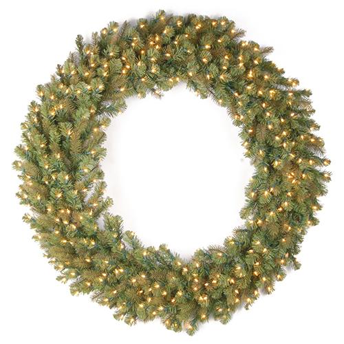 National Tree 60in. Pre-Lit LED Douglas(R) Fir Wreath