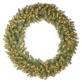 National Tree 60in. Pre-Lit LED Douglas(R) Fir Wreath