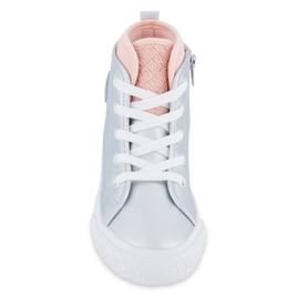 Big Girls DKNY Hannah Brooke High-Top Fashion Sneakers
