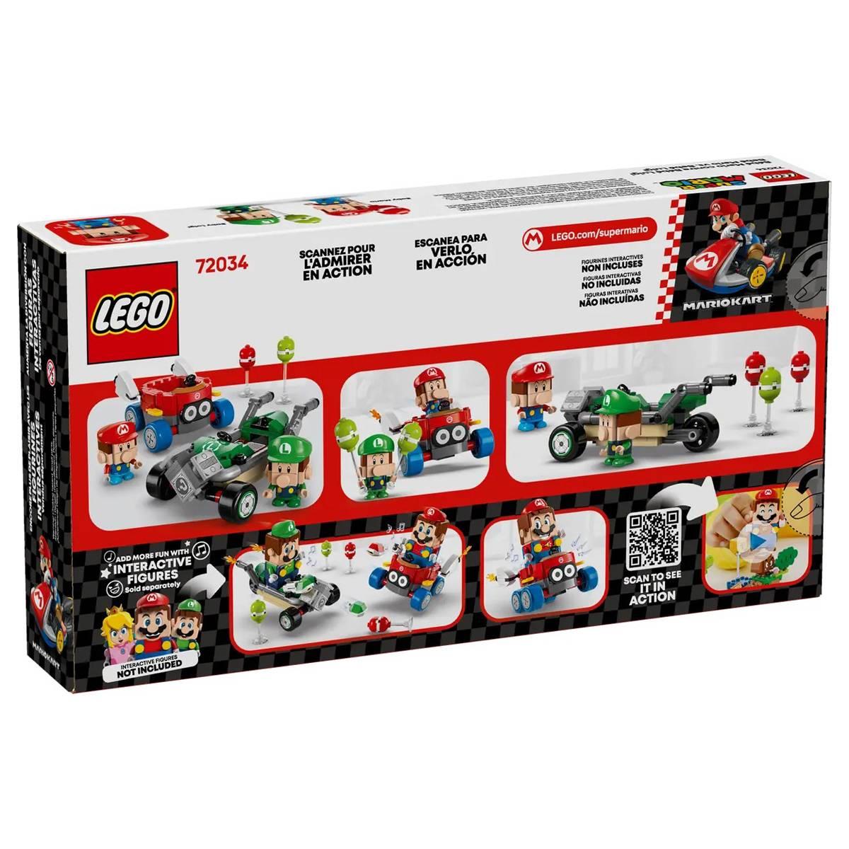 LEGO® Super Mario Baby Mario vs. Baby Luigi Building Kit