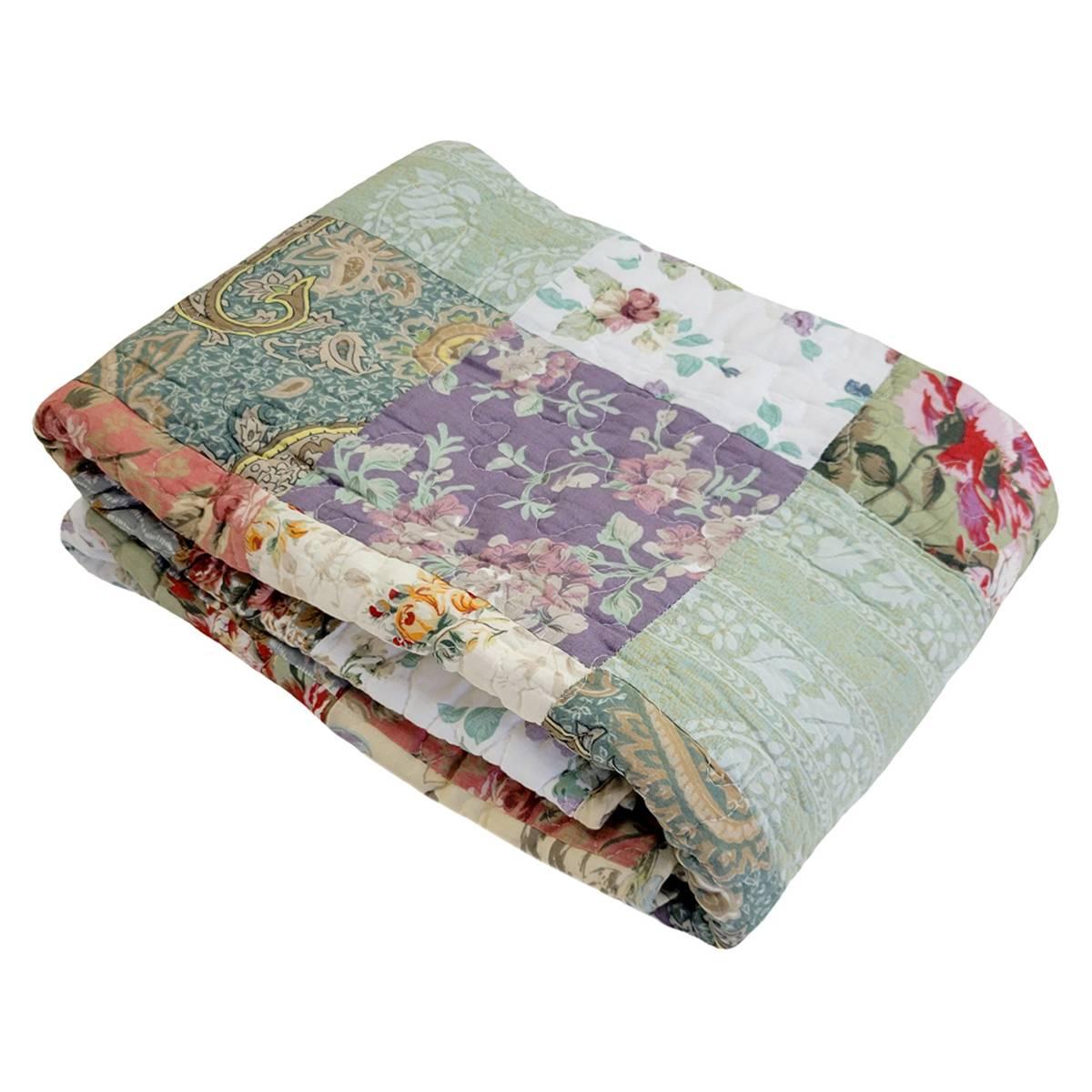 Greenland Home Fashions™ Blooming Prairie Quilted Throw