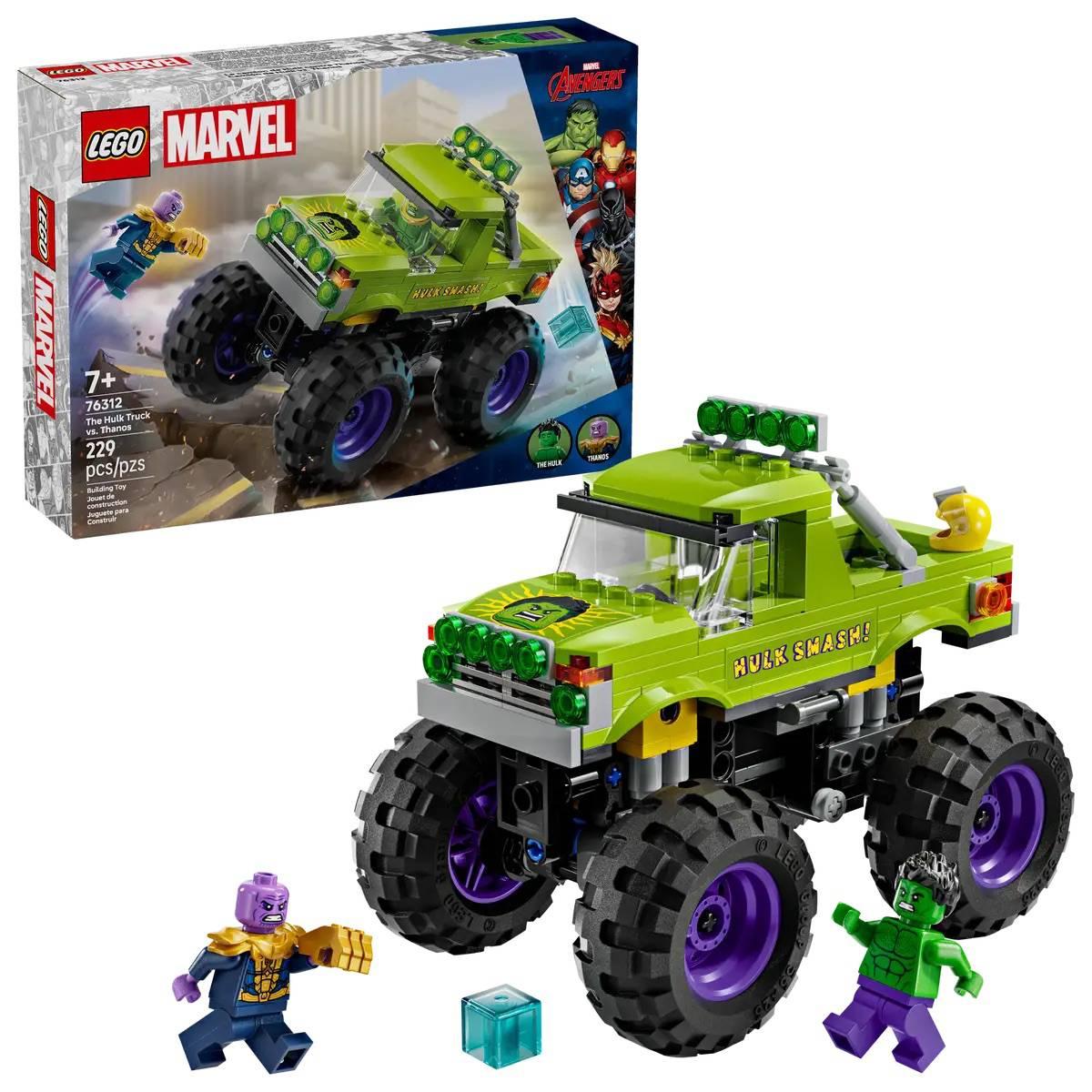 LEGO® Marvel the Hulk Truck vs. Thanos