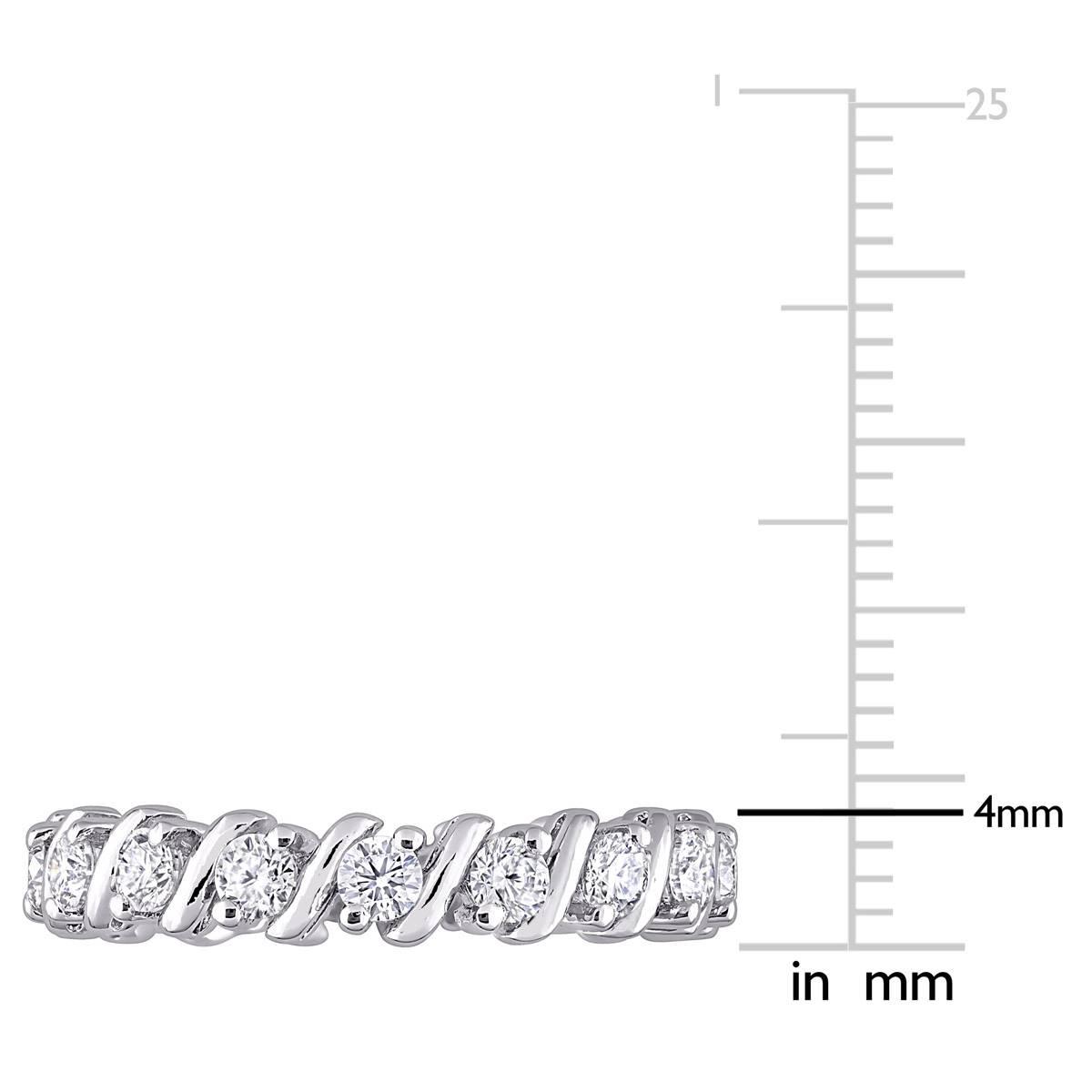 Gemstone Classics™ 1kt. Dew Moissanite Eternity Band