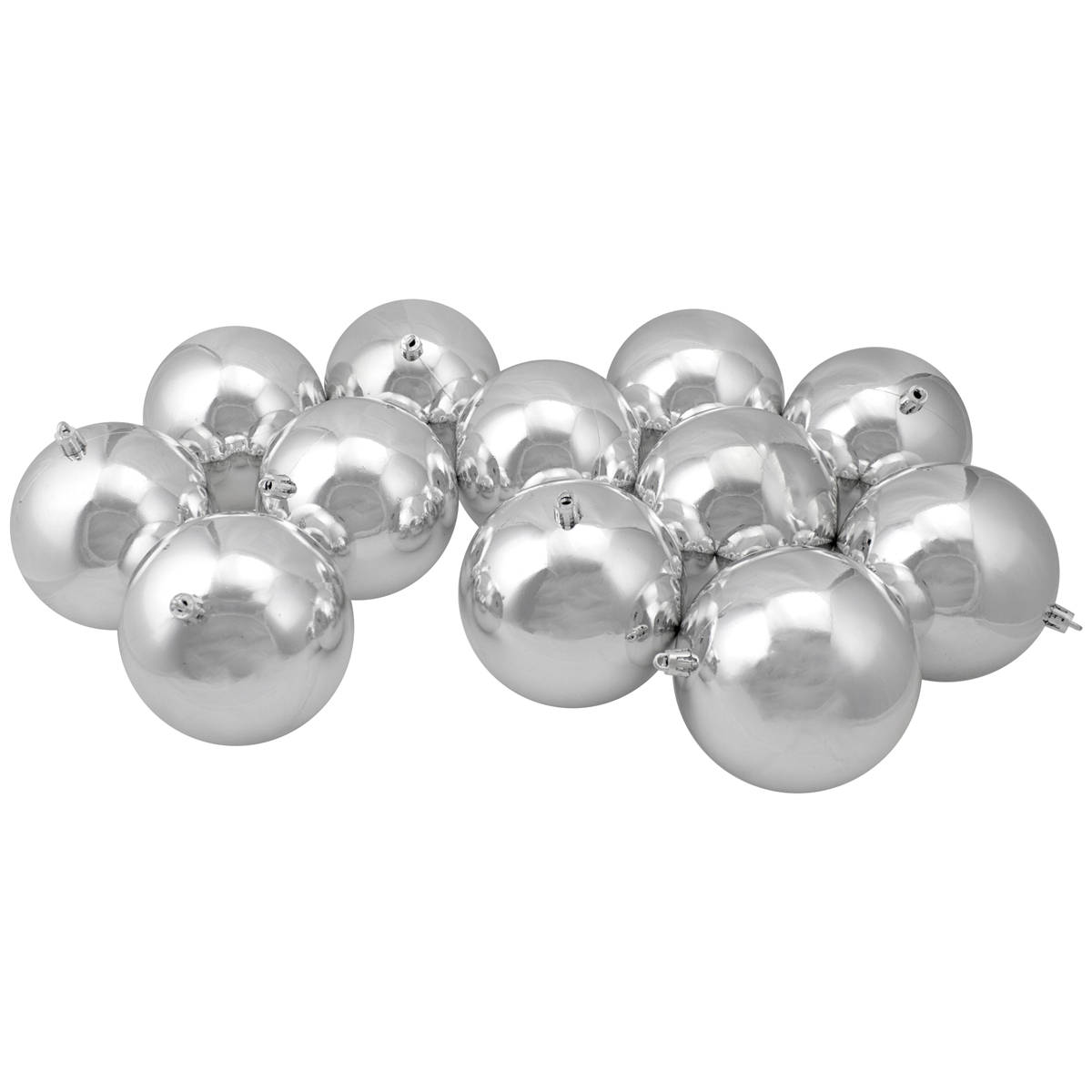 Northlight 12ct. Shatterproof Shiny Christmas Ball Ornaments