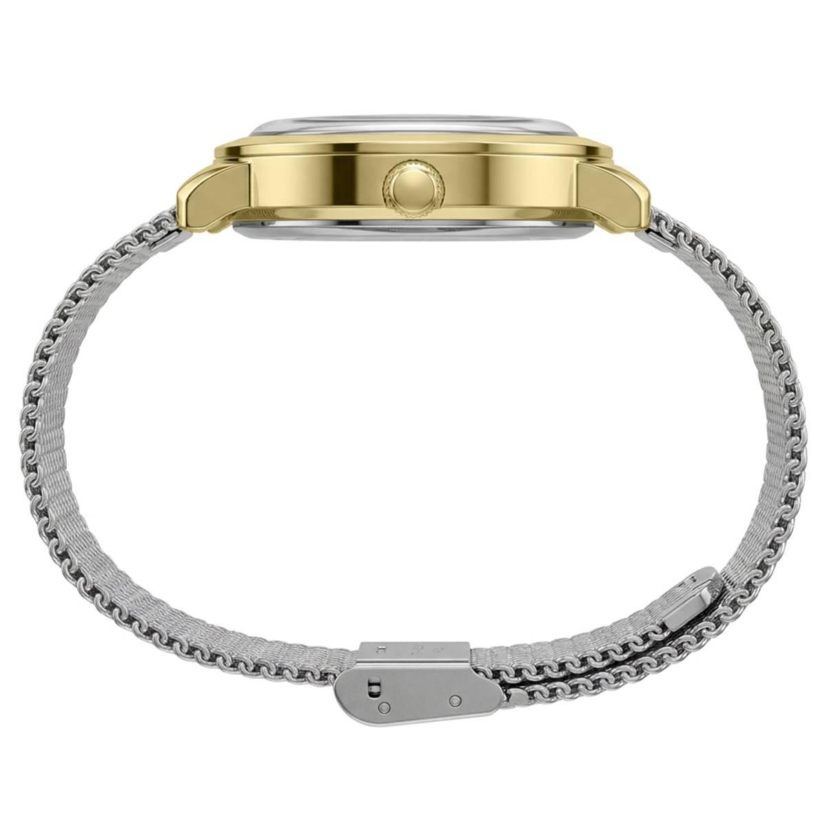 Womens Timex® Silver-Tone Mesh Bracelet Watch - TW2Y48800JT