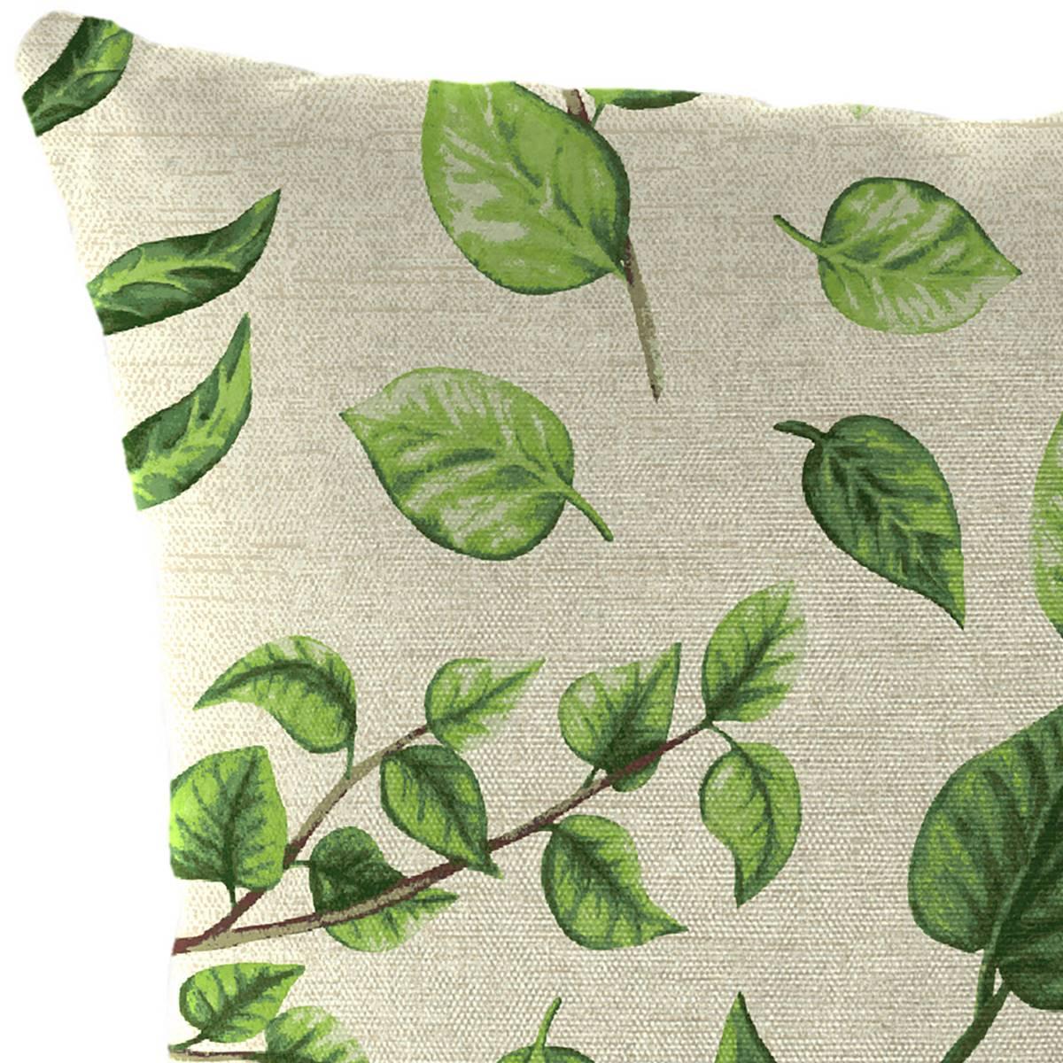 Jordan Manufacturing 2pk. Natik Aloe Leaves Outdoor Throw Pillows