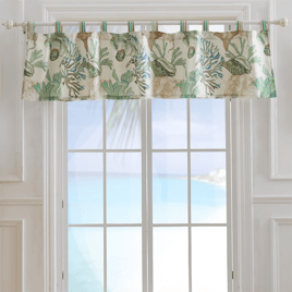 Greenland Home Fashions(tm) Atlantis Valance - 84x19