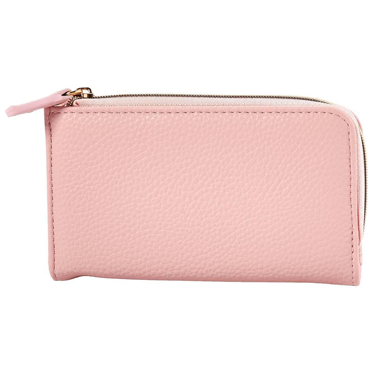 Womens Buxton L Zip Snap Wallet