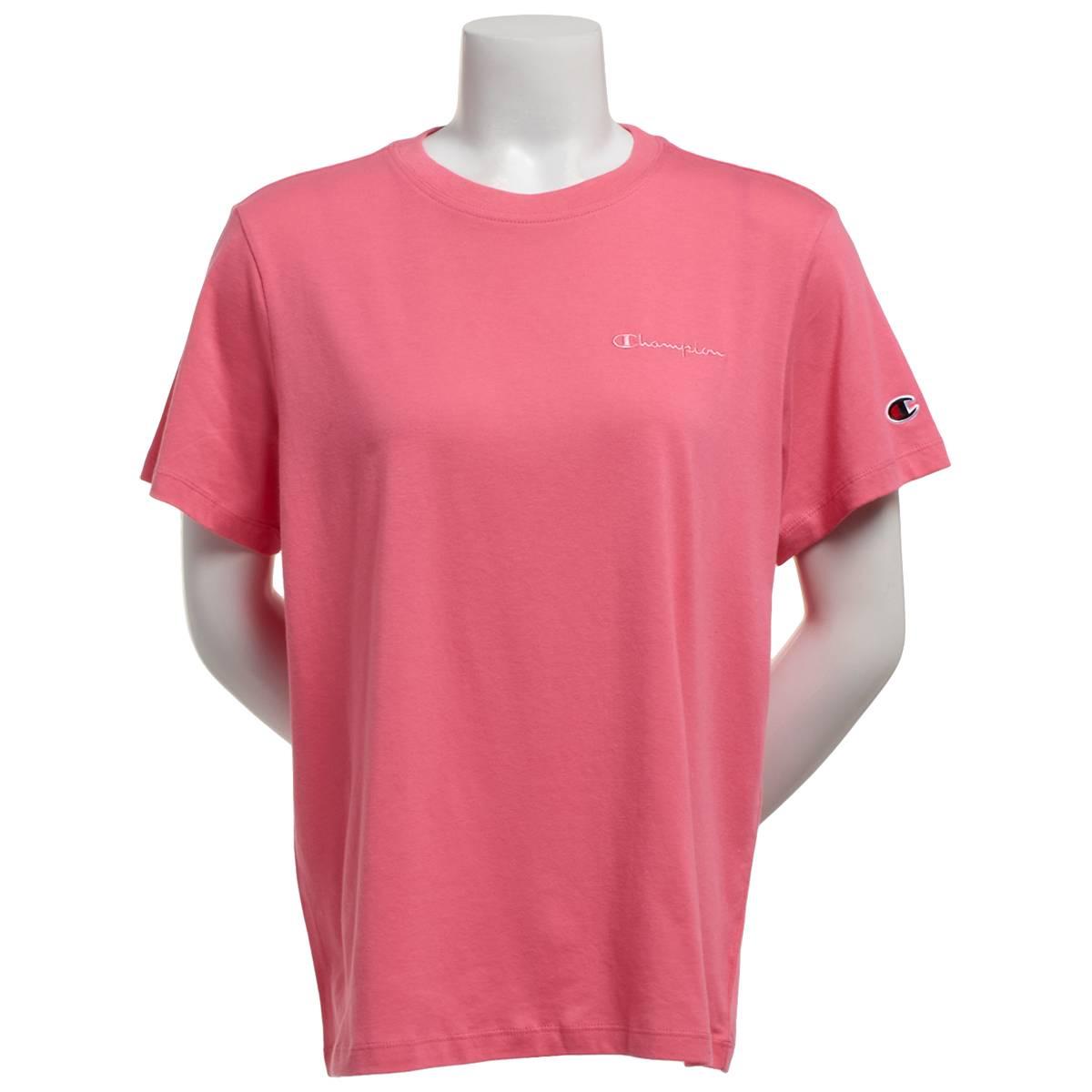 Womens Champion(R) Tonal Small Script Classic Tee