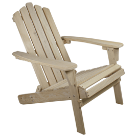 Northlight Classic Folding Wooden Adirondack Chair