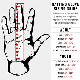 Franklin® Adult Digitek MLB Gloves - Black/Royal
