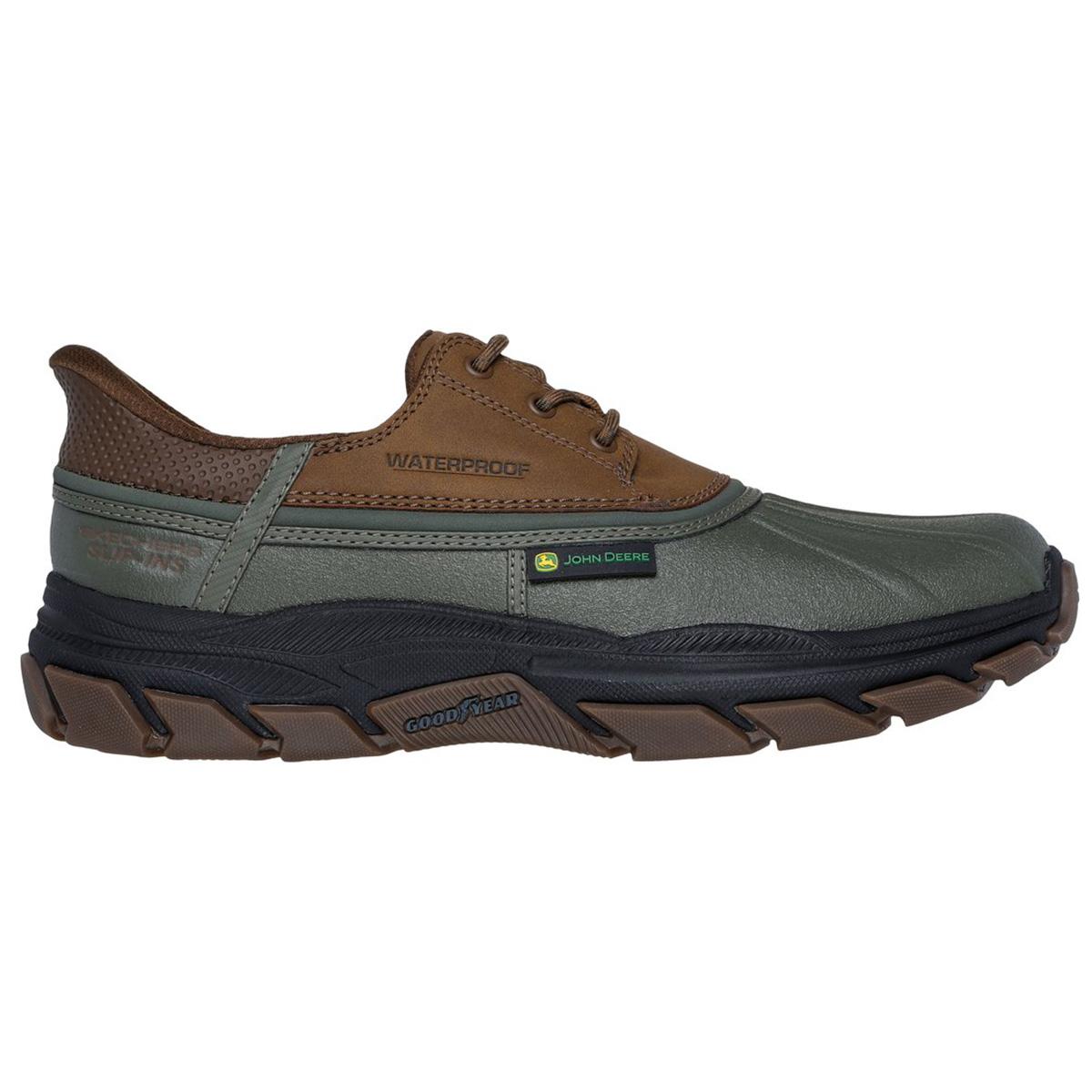 Mens Skechers Slip-Ins x John Deer Respected Tanzier Duck Boots