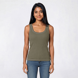 Juniors Wallflower Leah Scoop Neck Tank Top