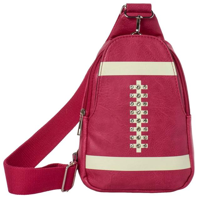 DS Fashion Pink Football Crossbody