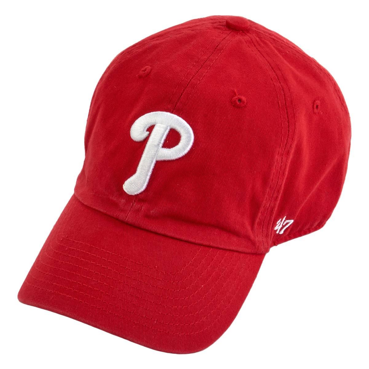 Mens '47 Brand Phillies Clean Up Cap
