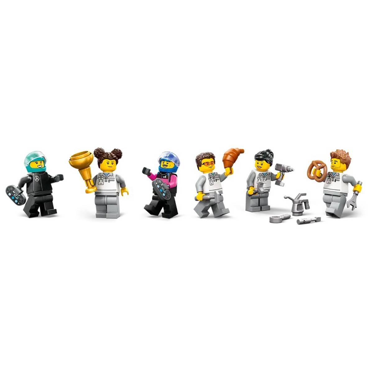 LEGO® CITY F1® Garage & Mercedes-AMG & Alpine Cars Building Kit