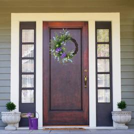 Northlight Seasonal Artificial Mixed Wildflowers Spring Wreath