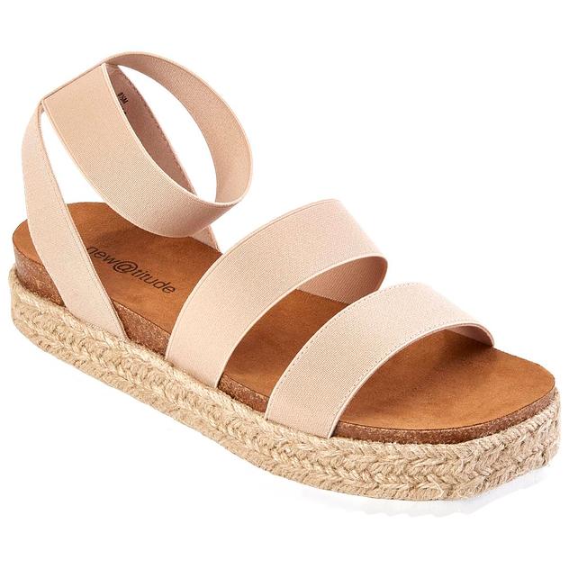 Womens New @ttitude® Jenna 2 Espadrille Strappy Sandal