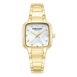 Womens Kenneth Cole New York(R) Classic Gold Watch - KCWLG0087803