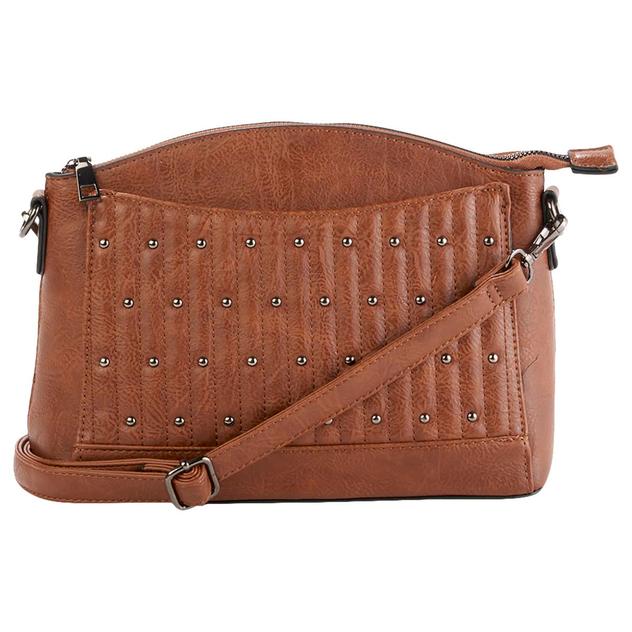 Sam & Hadley Quilted Stud Crossbody