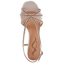 Womens Nina Block Heel Platform Dress Sandals