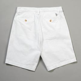 Mens U.S. Polo Assn.® White Walk Shorts