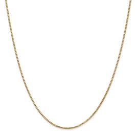 Gold Classics(tm) 1.3mm. 14kt. Gold Box Chain Necklace
