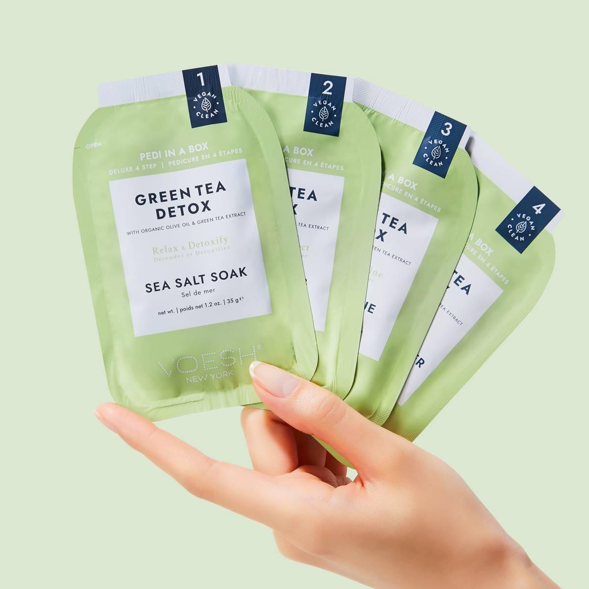 Voesh Pedi Moments Green Tea Detox