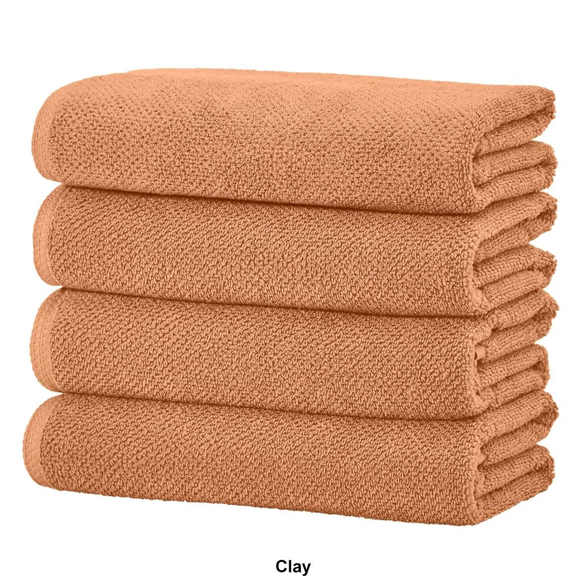 Freshfolds Acacia 4pc. Cotton Quick-Dry Bath Towel Set