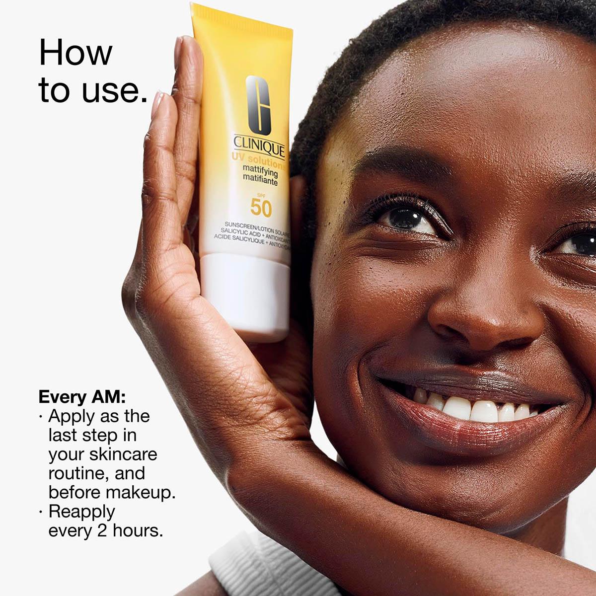 Clinique UV Solutions Mattifying Sunscreen with Salicylic Acid
