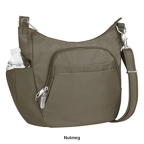 Travelon Anti-Theft Classic Crossbody Bucket Bag