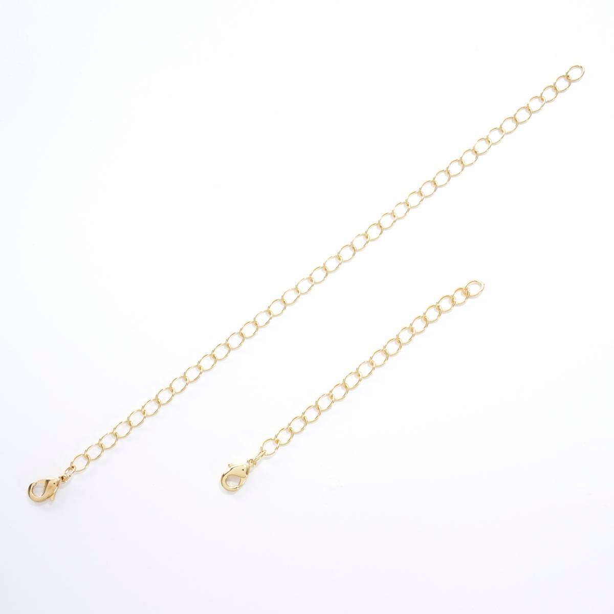 3in. Gold Necklace Extender Chain
