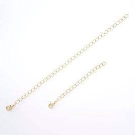 3in. Gold Necklace Extender Chain