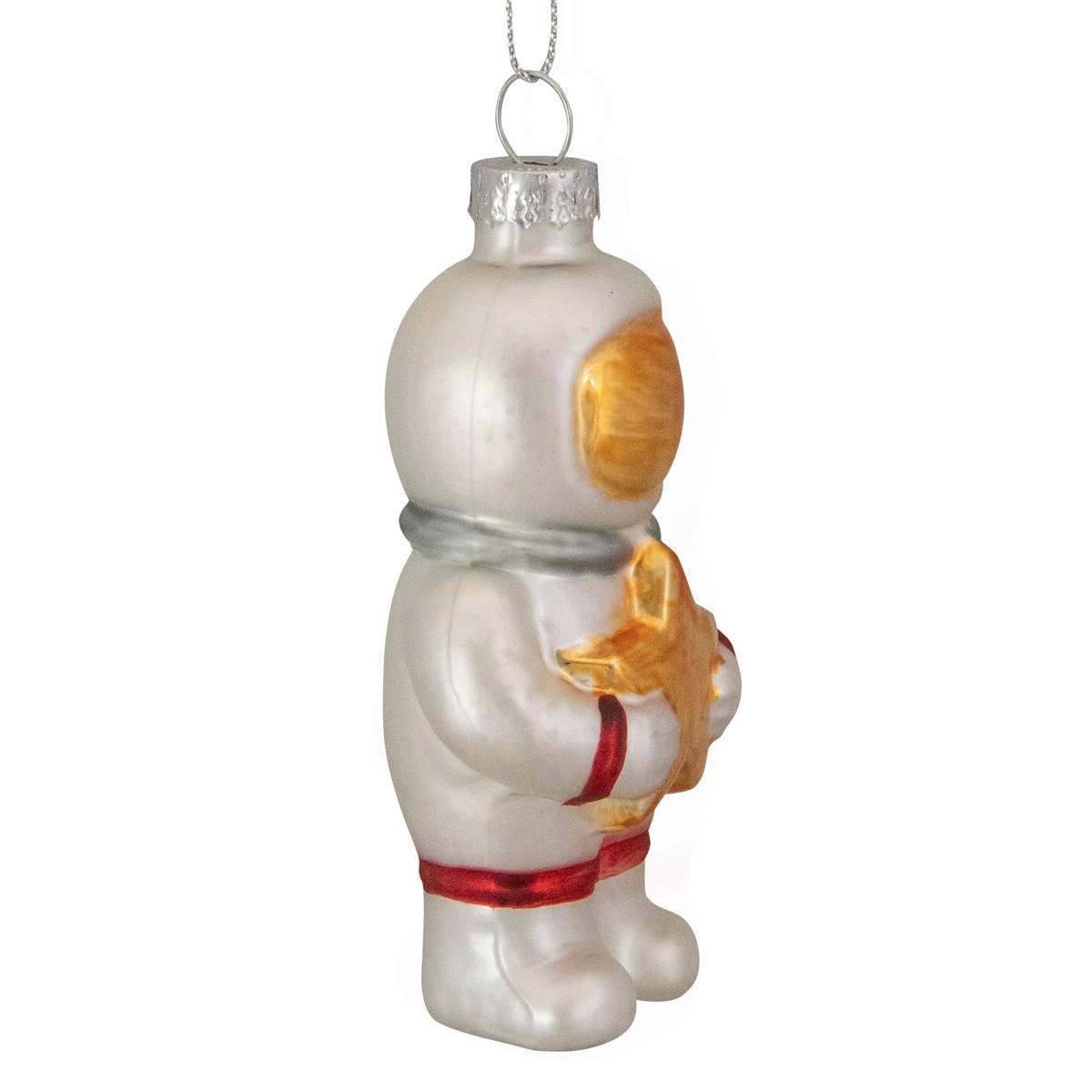 Northlight Seasonal 3.5in. Glass Astronaut Christmas Ornament