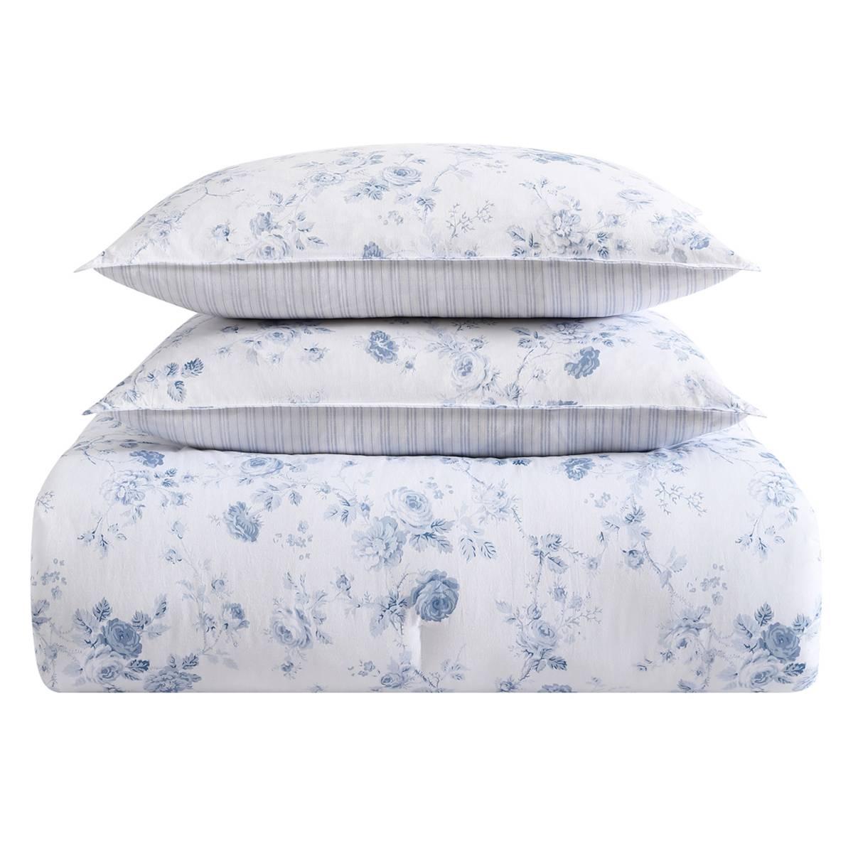 Laura Ashley Belinda Cotton Reversible Comforter Set
