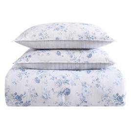 Laura Ashley Belinda Cotton Reversible Comforter Set