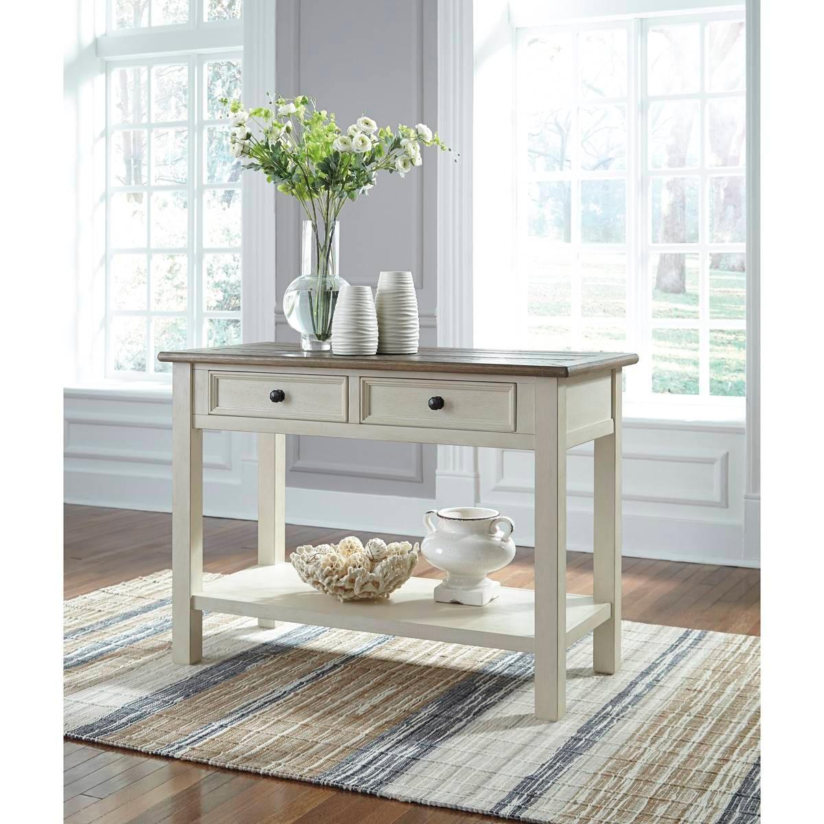 Signature Design by Ashley Bolanburg Sofa Console Table