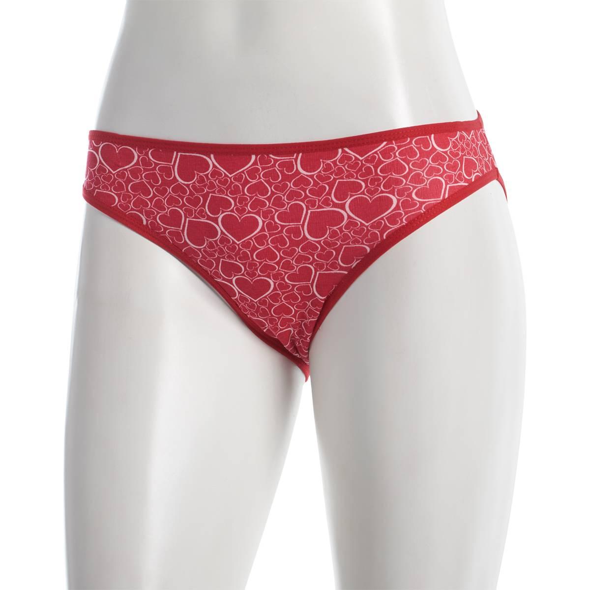 Womens Rene Rofe(R) Cotton Spandex Bikini Panties - 16206-U860D