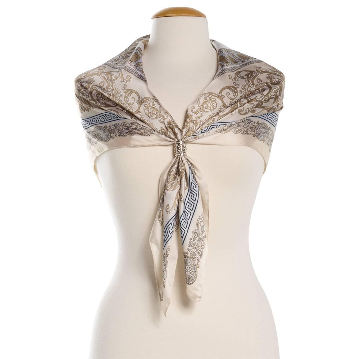 Womens Jessica Mcclintock Italian Filigre Scarf