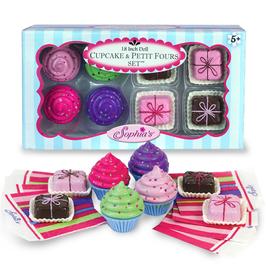 Sophia's(R) Cupcakes &amp; Petit Four Set for 18 Inch Dolls