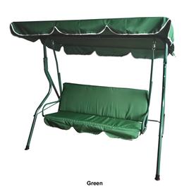 Northlight Seasonal 3-Seater Patio Swing with Adjustable Canopy