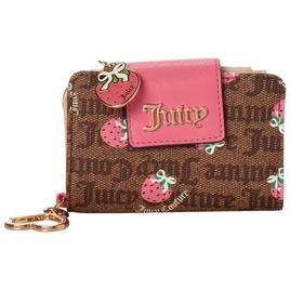 Womens Juicy Couture Berry Sweet Tab Bi-Fold Wallet