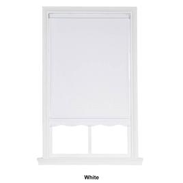 Fringed Cordless Vinyl Roller Shade - 15x64in. - 39.5x64in.