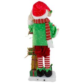 Northlight Seasonal 30in. Animated Elf Musical Christmas Figure