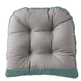 Sweet Home Collection 2pc. Non-Slip Velvet Rocking Chair Cushions