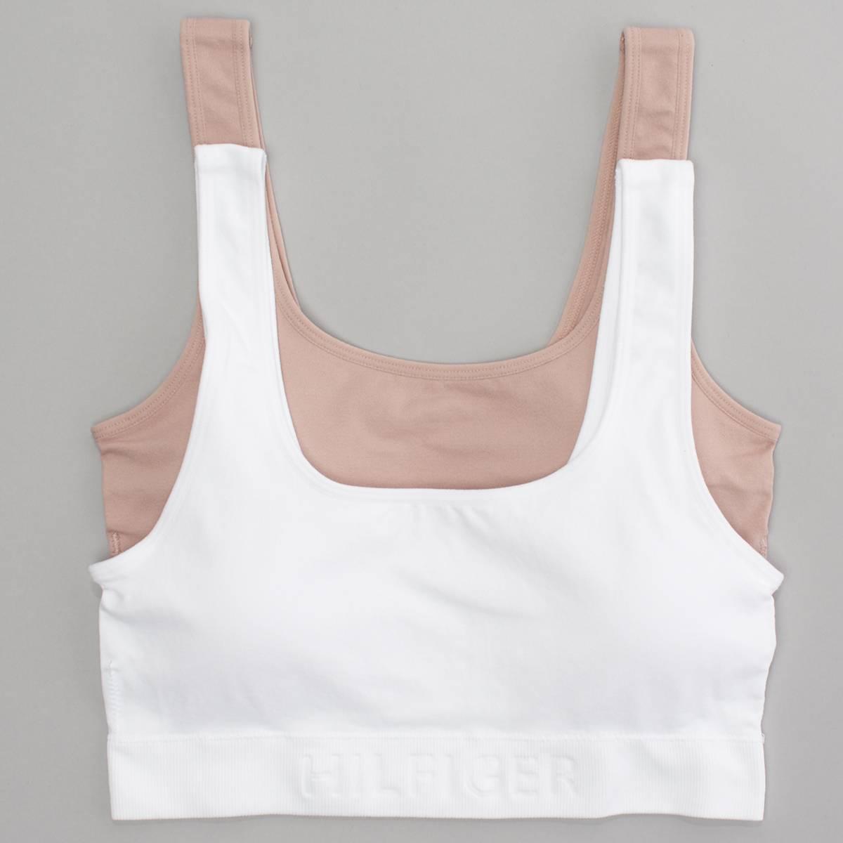 Womens Tommy Hilfiger 2pk. Seamless Scoop Bralettes RLF1222